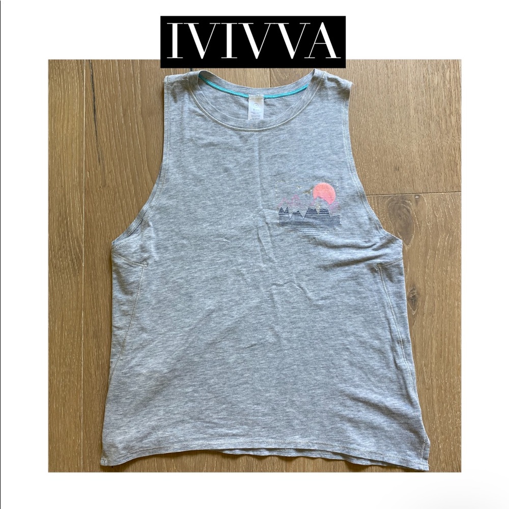 Ivivva Tank Top, Size 10, light gray